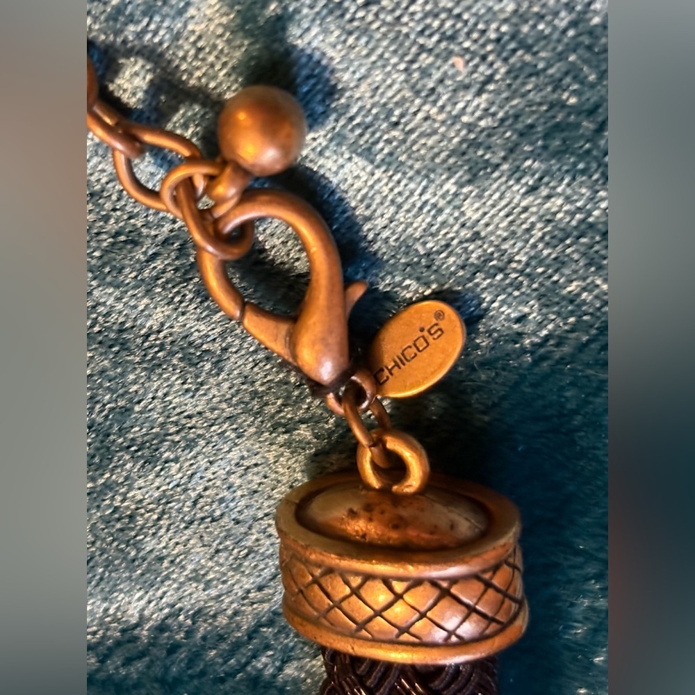 Chico’s Braided Rope Necklace - Picture 5 of 10